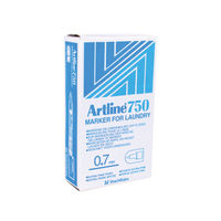 View more details about Artline 750 Laundry Marker Bullet Tip Fine Black (Pack of 12) A750