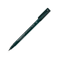 View more details about Staedtler Black Lumocolor 313 Superfine Tip Permanent Pens, Pack of 10 - 313-9
