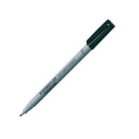 View more details about Staedtler Lumocolour Pen Non-Permanent Fine Black (Pack of 10) 316-9