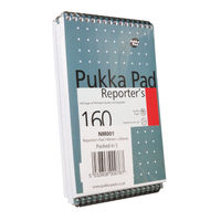 View more details about Pukka Pad Small Reporters Notebook - Pack of 3 - NM001