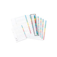 View more details about Concord Index 1-12 A4 White with Multicoloured Mylar Tabs 01301/CS13