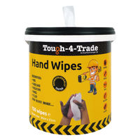 View more details about EcoTech Industrial Hand Wipes 300x250mm (Pack of 150) EBMH150