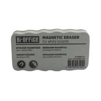 View more details about Bi-Office White Lightweight Magnetic Eraser AA0105