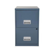 View more details about A4 2 Drawer Maxi Filing Cabinet Dark Grey