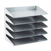 View more details about Avery Steel Letter Rack 5 Tier Grey