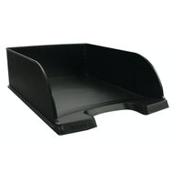 View more details about Leitz Plus Letter Tray Jumbo Black 52330095