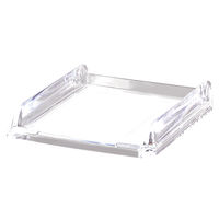 View more details about Rexel Nimbus Acrylic Letter Tray Clear 2101504