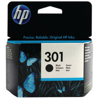 View more details about HP 301 Black Ink Cartridge 3ml CH561EE