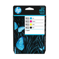 View more details about HP 953 Ink Cartridge Multipack CMYK 6ZC69AE