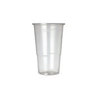 View more details about Plastic Half Pint Glass Clear (Pack of 50) 0510033