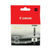 View more details about Canon CLI-8BK Black Ink Cartridge 0620B001