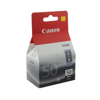 View more details about Canon PG-50 Black High Yield Ink Cartridge 0616B001