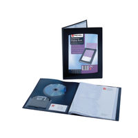 View more details about Rexel Clearview Display Book 24 Pocket A3 Black 10405BK