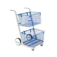 View more details about Go Secure Major Two Tier Mail Trolley - 433225