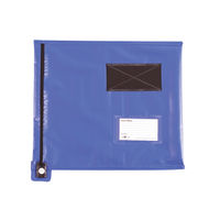 View more details about GoSecure Blue Flat Mailing Pouch | VP99121