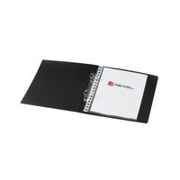 View more details about Rexel Budget 25mm 2 Ring Binder A5 Black (Pack of 10) 13428BK