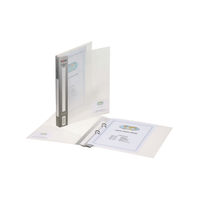 View more details about Snopake Clear A4 2 O-Ring Binder, 25mm Pack of 10 - SK02701