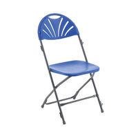 Titan 440mm Blue Folding Chair