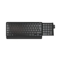 View more details about Silver Seal Number Slide Black Compact USB Keyboard - 9820010