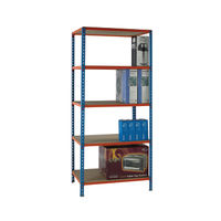 View more details about Standard Duty Painted Orange Shelf Unit Blue 378970