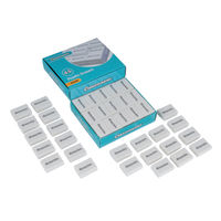 View more details about Classmaster Plastic Eraser White (Pack of 45) PES45