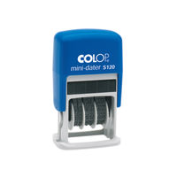 View more details about COLOP S120 Self Inking Mini Dater Stamp | EM37284