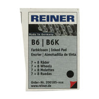 View more details about COLOP Reiner B6/8K Replacement Ink Pad Black (Pack of 2) RB8KINK