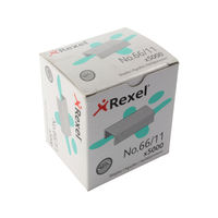 View more details about Rexel No 66 Staples 11mm (Pack of 5000) 06070