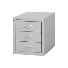 View more details about Bisley H325mm Grey 3 Drawer Filing Cabinet