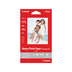 View more details about Canon 4 x 6 Inch Glossy Paper (Pack of 50)