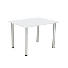 View more details about Jemini 1200x800mm White Rectangular Meeting Table