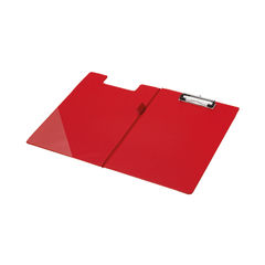 View more details about Q-Connect PVC Foldover Clipboard Foolscap Red