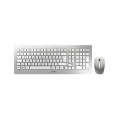 View more details about Cherry DW 8000 Wireless Silver Keyboard and Mouse Set
