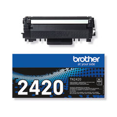 View more details about Brother TN2420 Black Toner Cartridge - TN2420