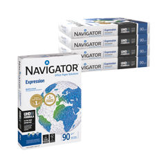 View more details about Navigator Expression White A4 90gsm Paper (Pack of 2500)