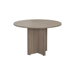 View more details about Jemini 1100x1100mm Grey Oak Round Meeting Table