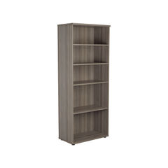 View more details about Jemini 2000 x 450mm Grey Oak Wooden Bookcase