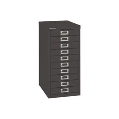 View more details about Bisley H590mm Black 10 Drawer Filing Cabinet