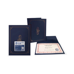 View more details about Computer Craft Navy Blue 290gsm Certificate Cover (Pack of 5)