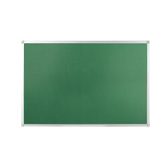 View more details about Q-Connect Aluminium Frame Felt Noticeboard with Fixing Kit 1200x900mm Green
