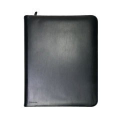 View more details about Monolith Leather Zipped A4 Folio Ring Binder