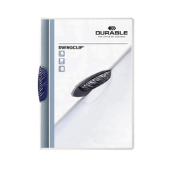 View more details about Durable Swingclip Dark Blue A4 Folders (Pack 25)