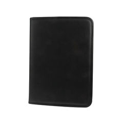 View more details about Monolith Leather Look Zipped Ring Binder A4 Black