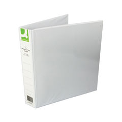 View more details about Q-Connect Presentation 40mm 4D Ring Binder A4 White (Pack of 6)