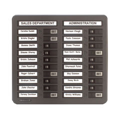 View more details about Indesign 20 Names In/Out Board Grey