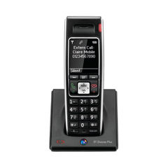 View more details about BT Diverse 7400 Plus DECT Cordless Phone Black