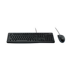 View more details about Logitech MK120 Wired Keyboard and Mouse Set