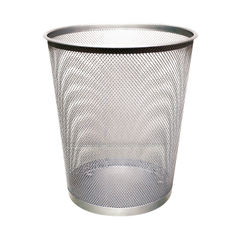 View more details about Q-Connect 18L Silver Mesh Waste Basket