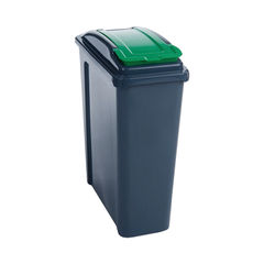 View more details about VFM Green 25L Recycling Bin With Lid