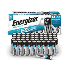 View more details about Energizer Max Plus AA Alkaline Batteries (Pack of 50)